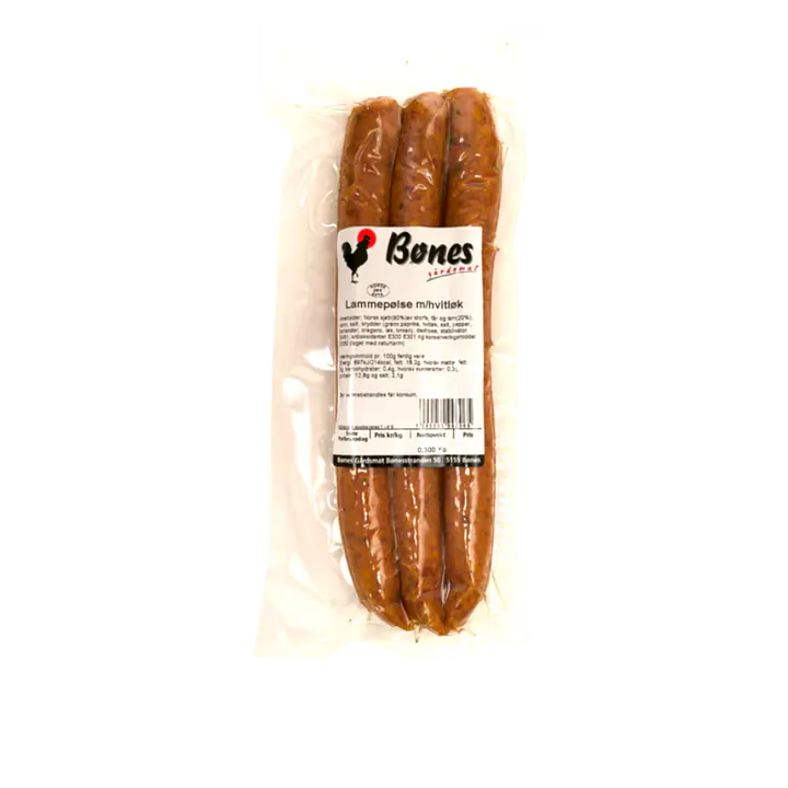 Lammepølse m/Hvitløk - Master