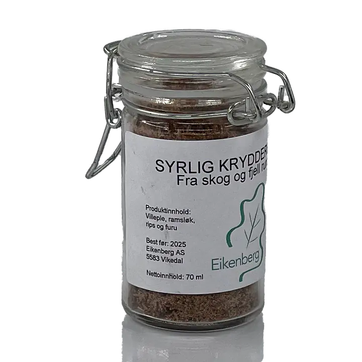 Syrlig Krydderblanding - Volum: 70ml
