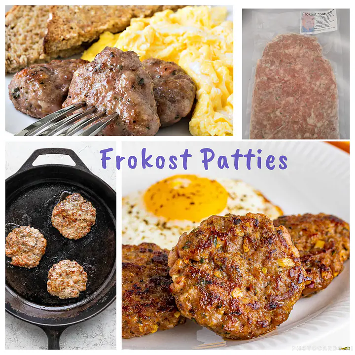 Ferdig krydret kjøttdeig/farser: Amerikanske Frokostpatties - Master