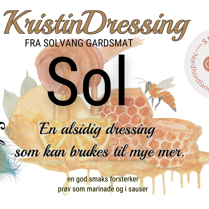 Kristindressing - Sol - Master
