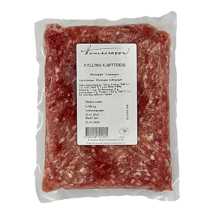 Økologisk Kyllingkjøttdeig - Master