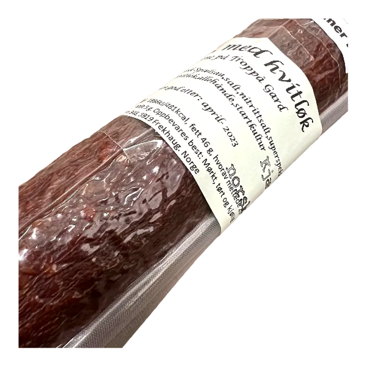 Spekepølse med hvitløk - Master