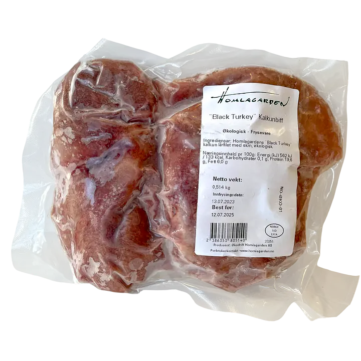 Black turkey Kalkunbiff - Master