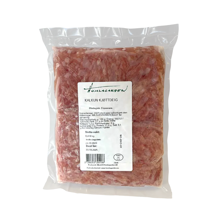 Black Turkey Kalkun Kjøttdeig - Master