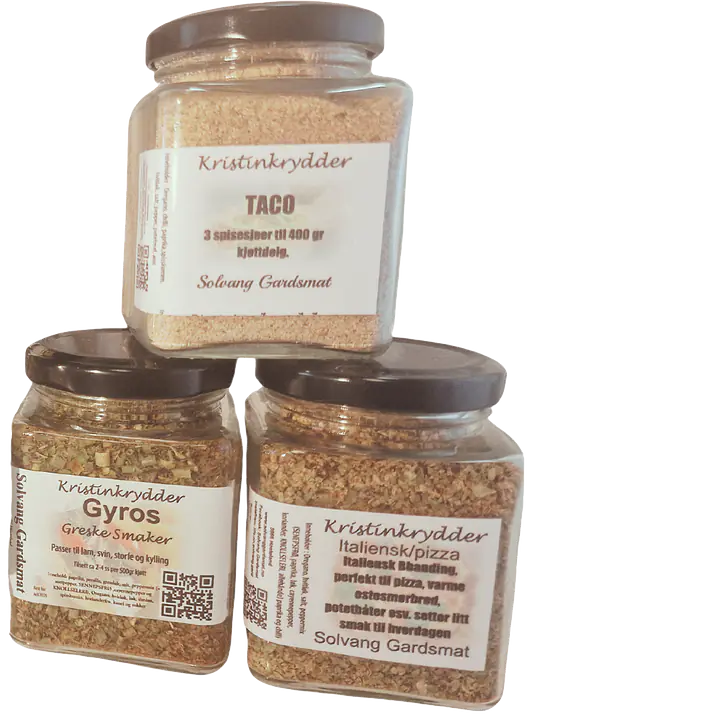 Kristinkrydder - Gyros 200ml glass - Master