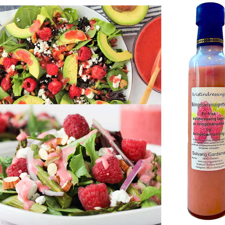 Kristindressing - Bringebær vinegrette - Master