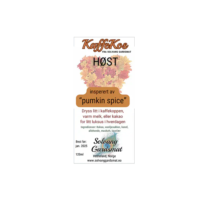 Kristinkrydder - Kaffekos Høst - Master