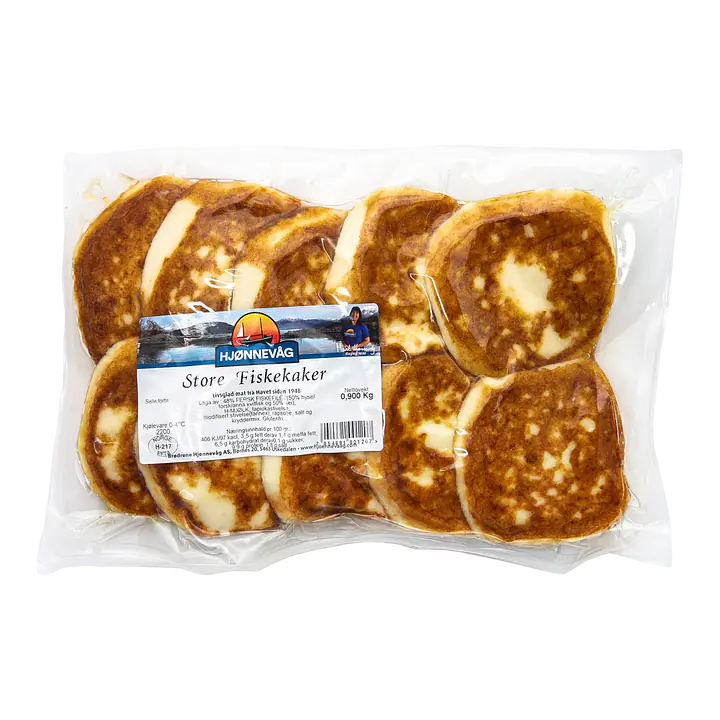 Store Fiskekaker 900g - Master
