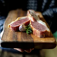 Sommarkotelettar av ullgris - Master